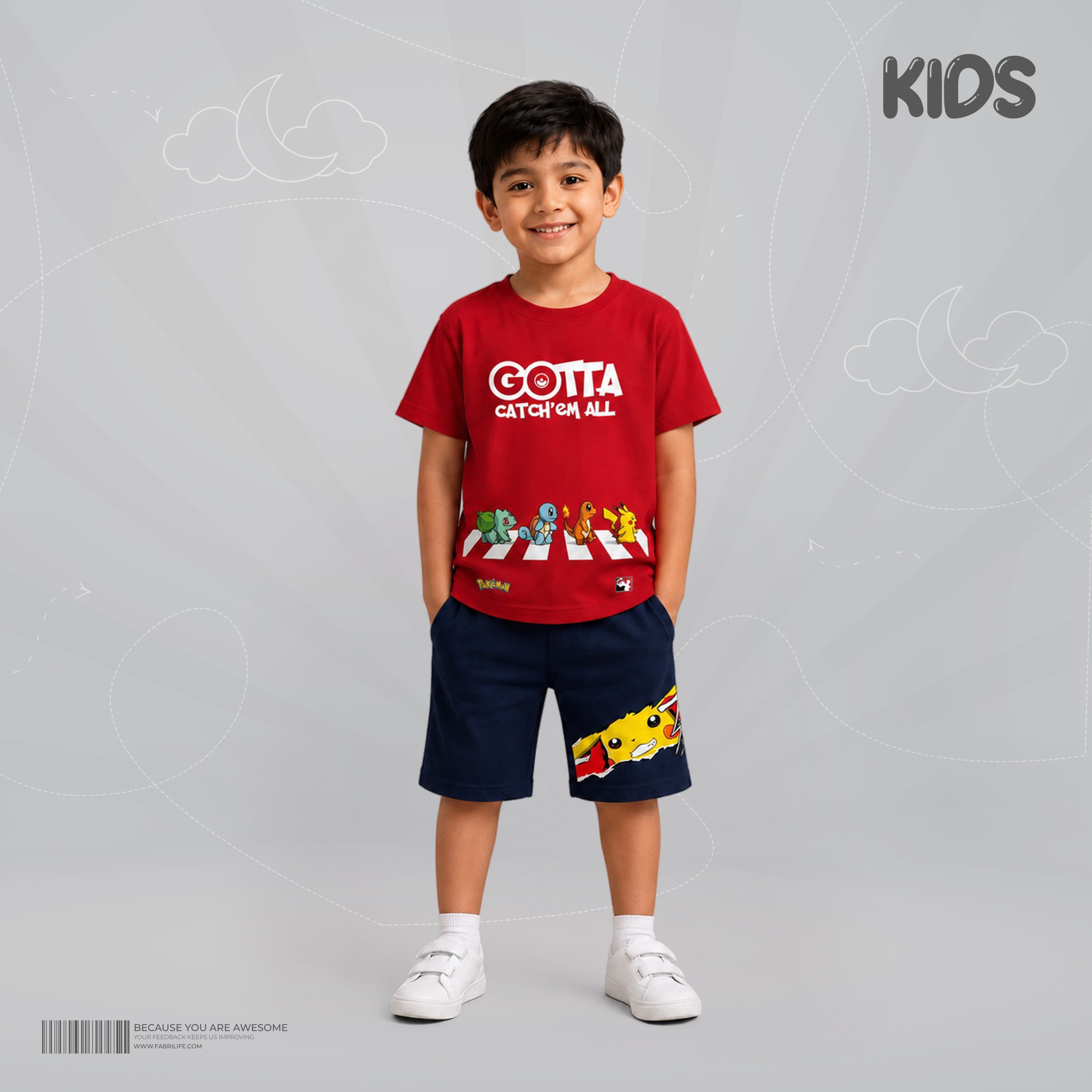 Kids Premium Cotton Combo